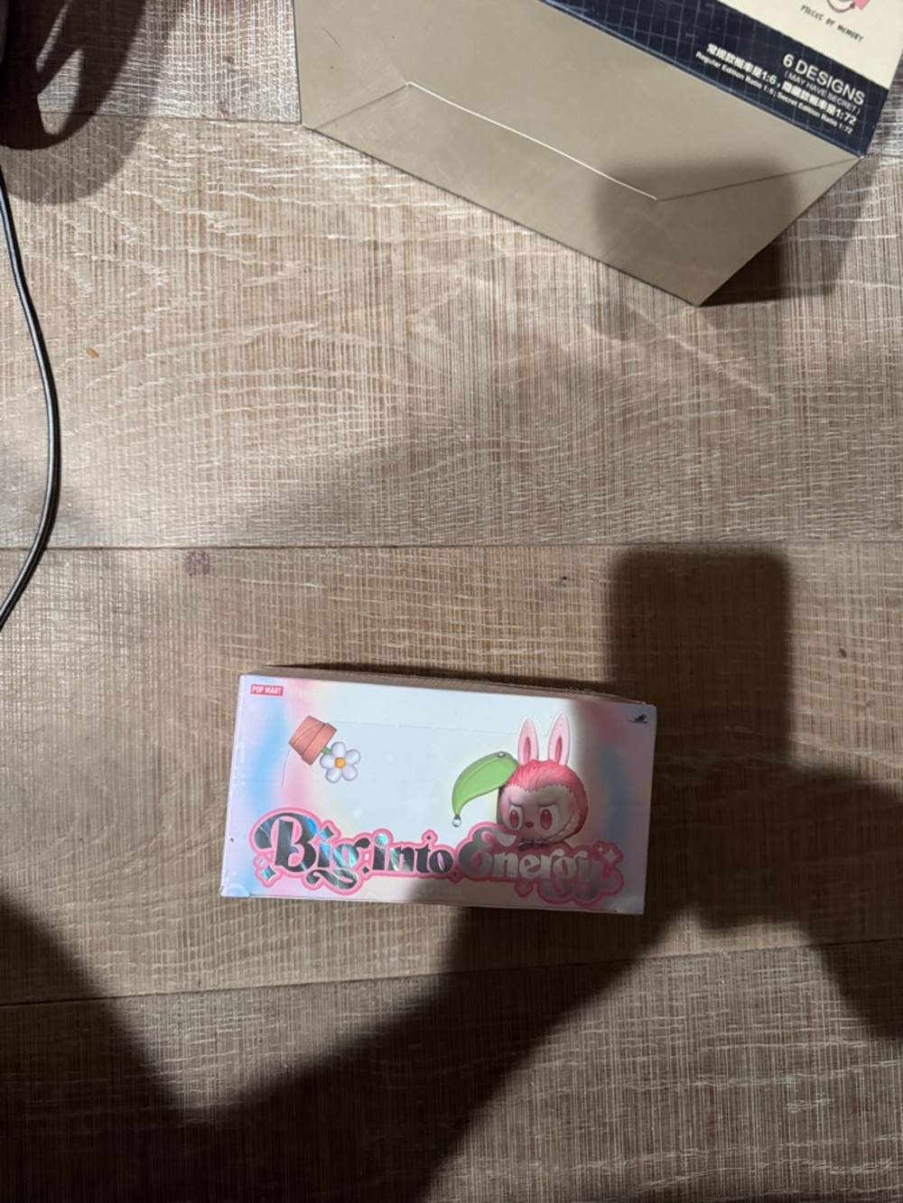 Cute Pastel Bunny Graphic Box — Pink & Mint Packaging